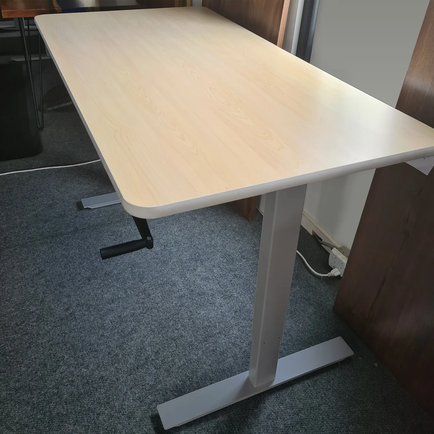 Manual Crank Desk with Table Top Options