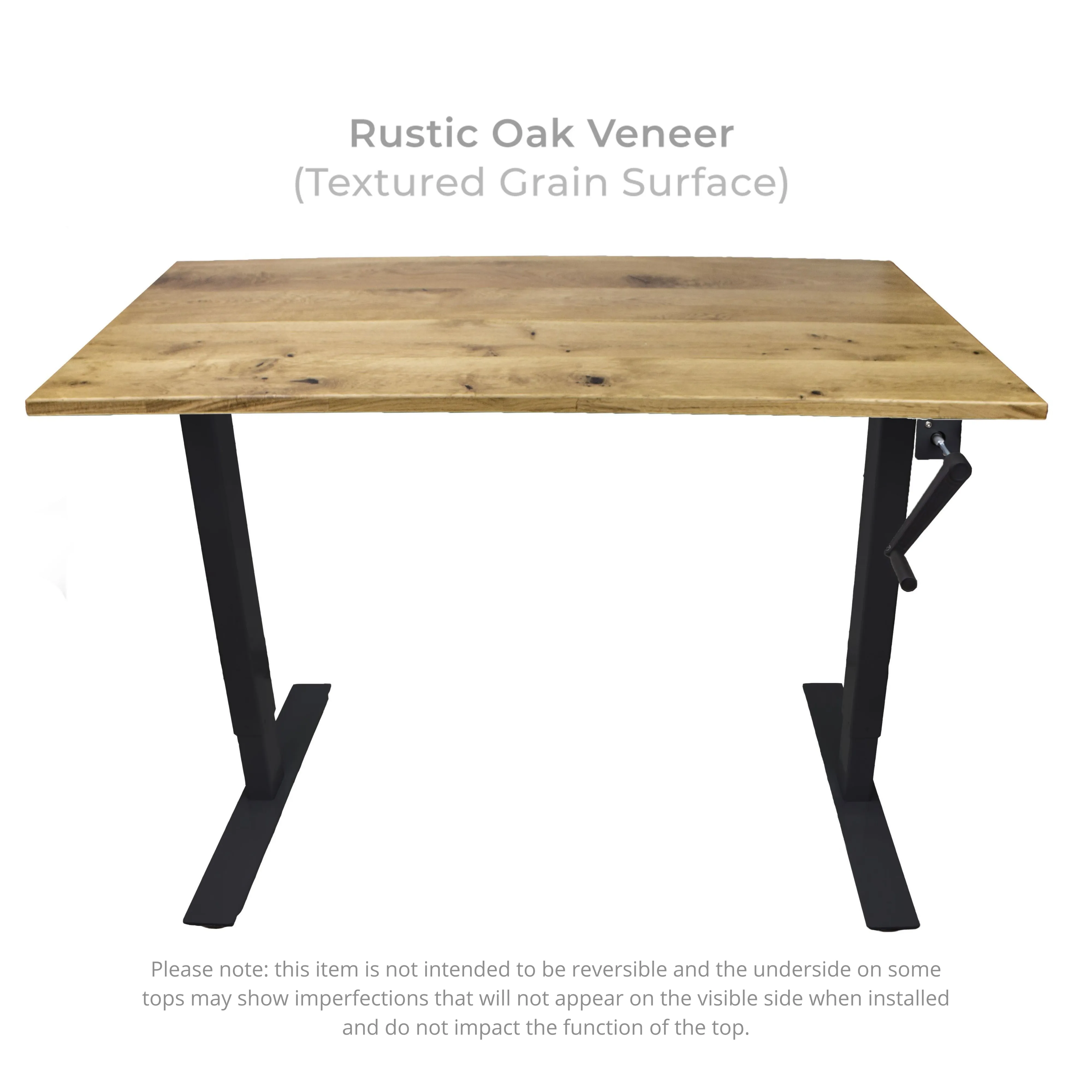 Manual Crank Desk with Table Top Options