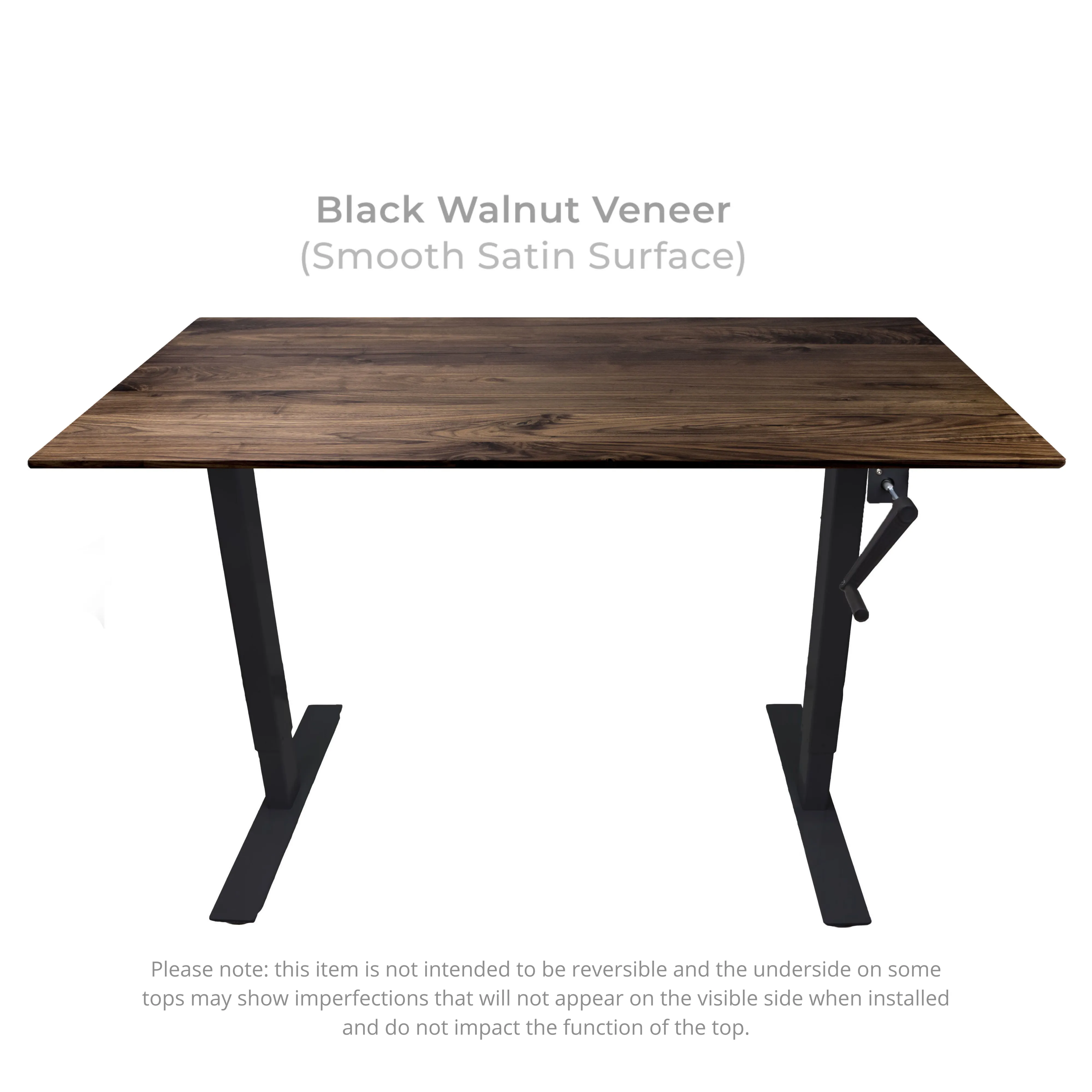 Manual Crank Desk with Table Top Options