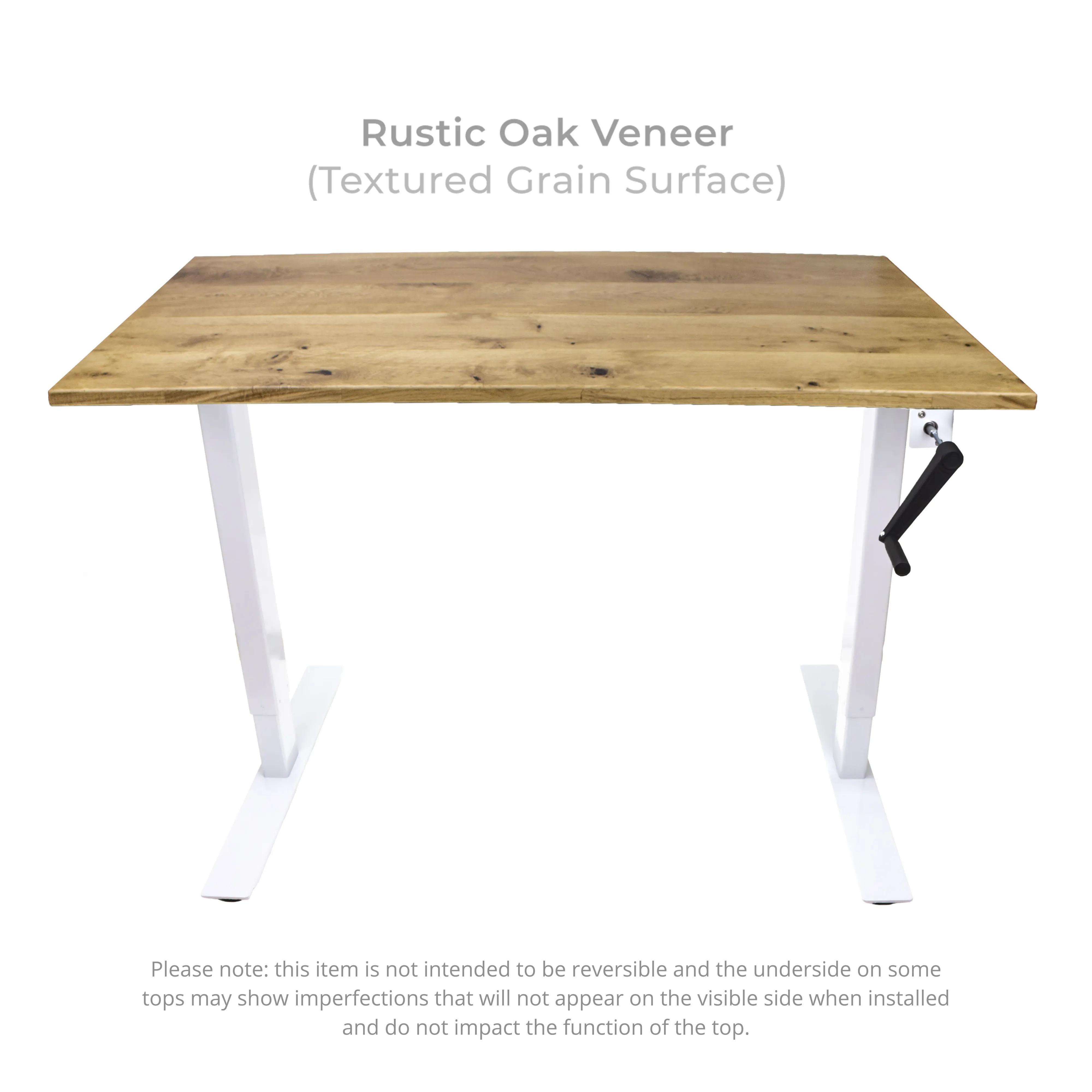 Manual Crank Desk with Table Top Options