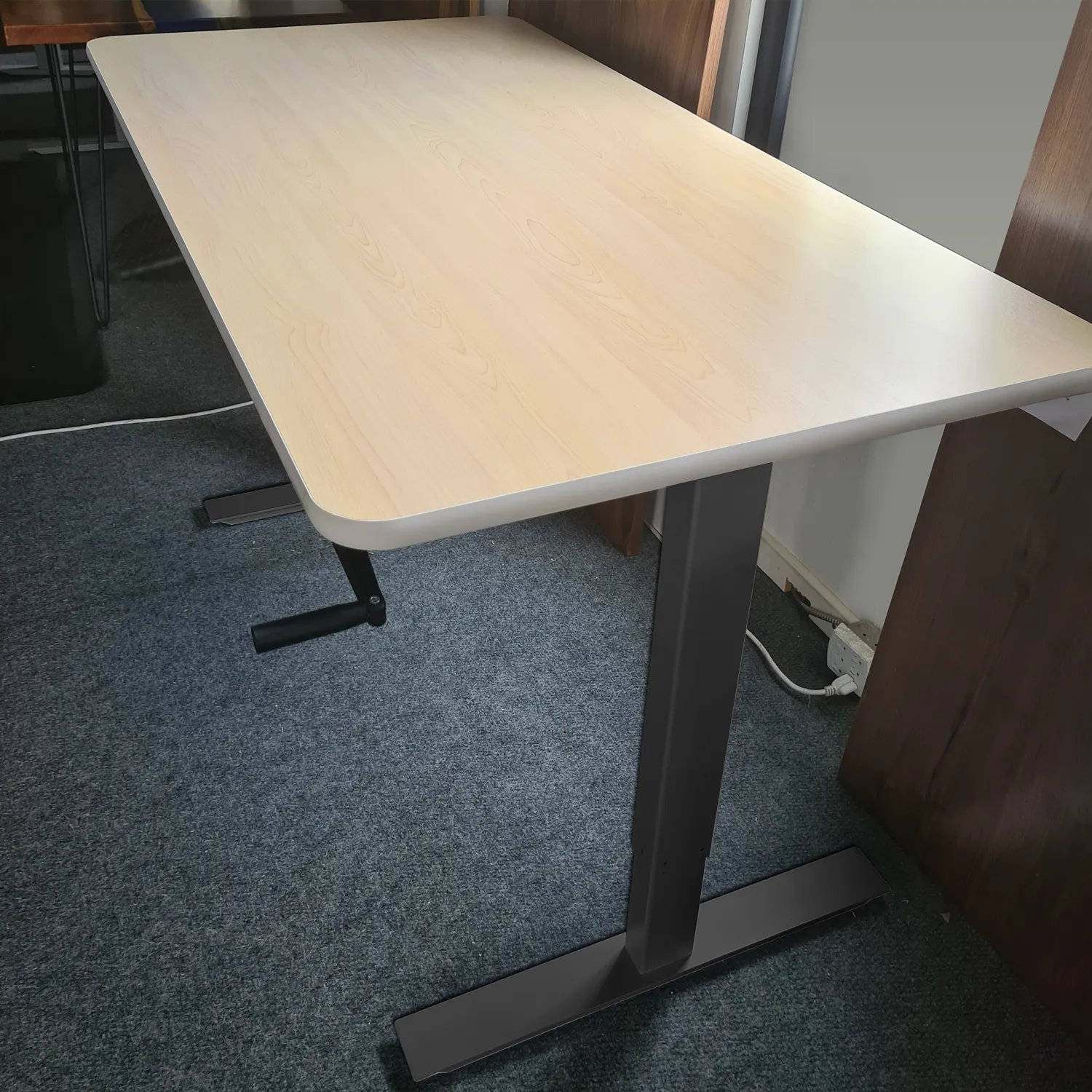 Manual Crank Desk with Table Top Options