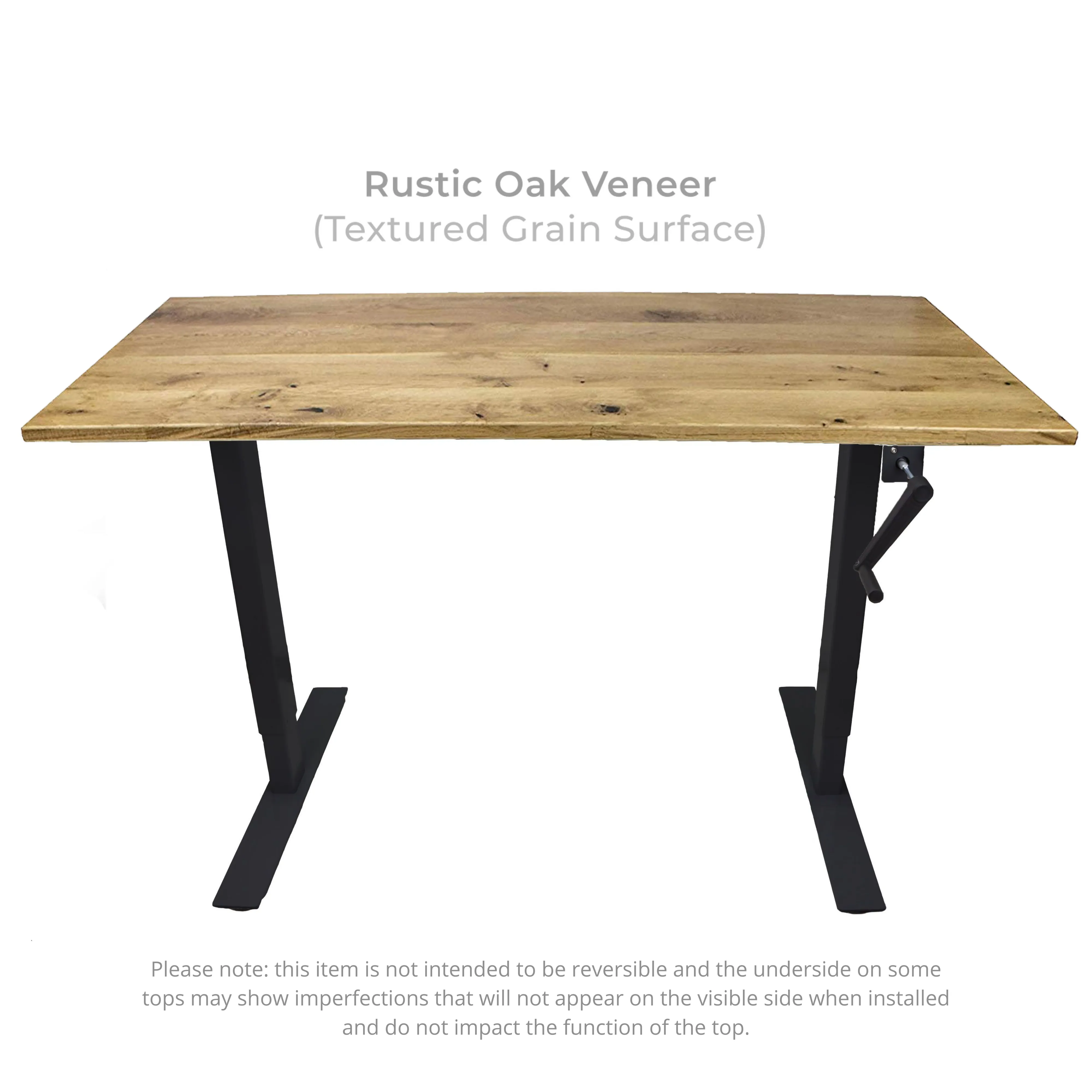 Manual Crank Desk with Table Top Options