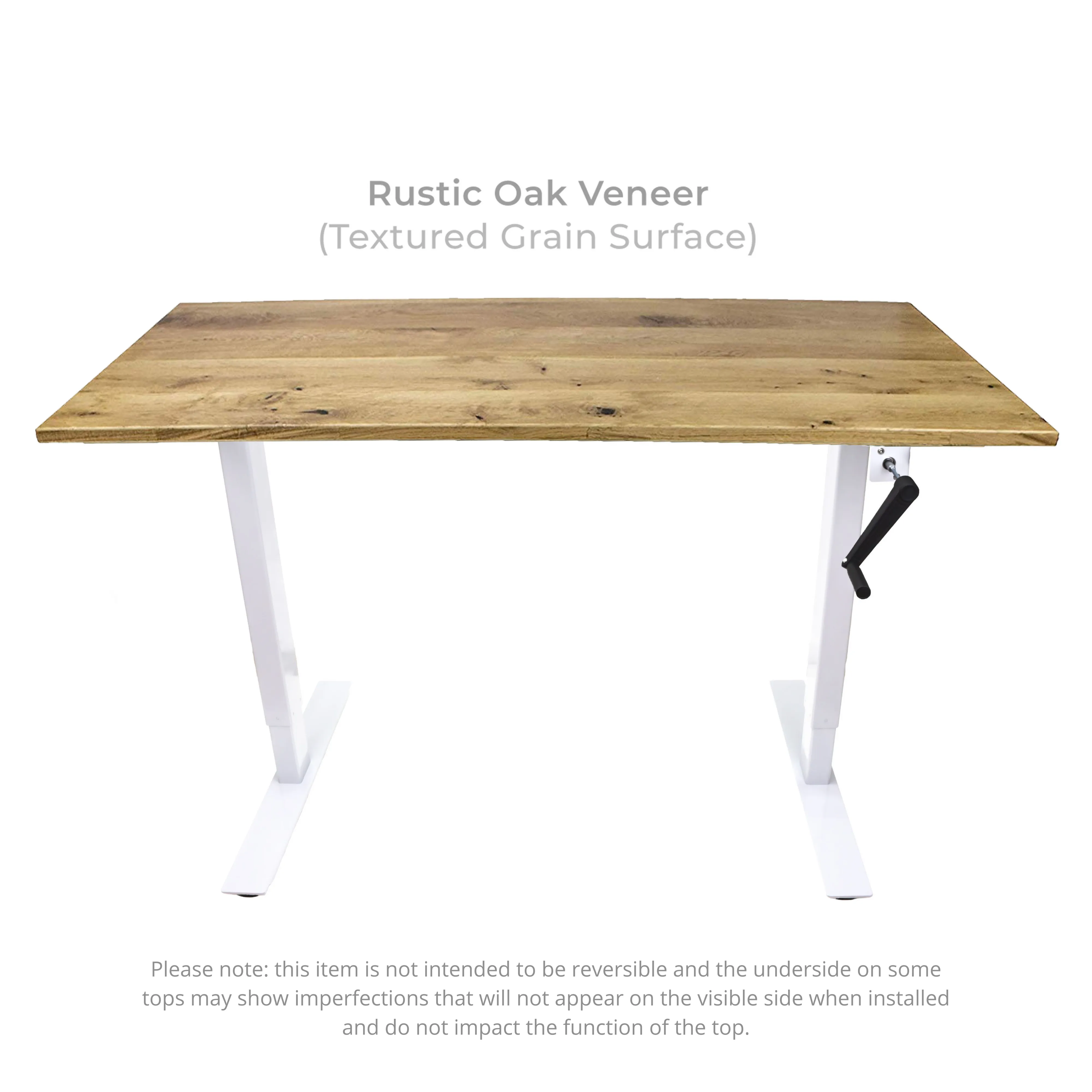 Manual Crank Desk with Table Top Options