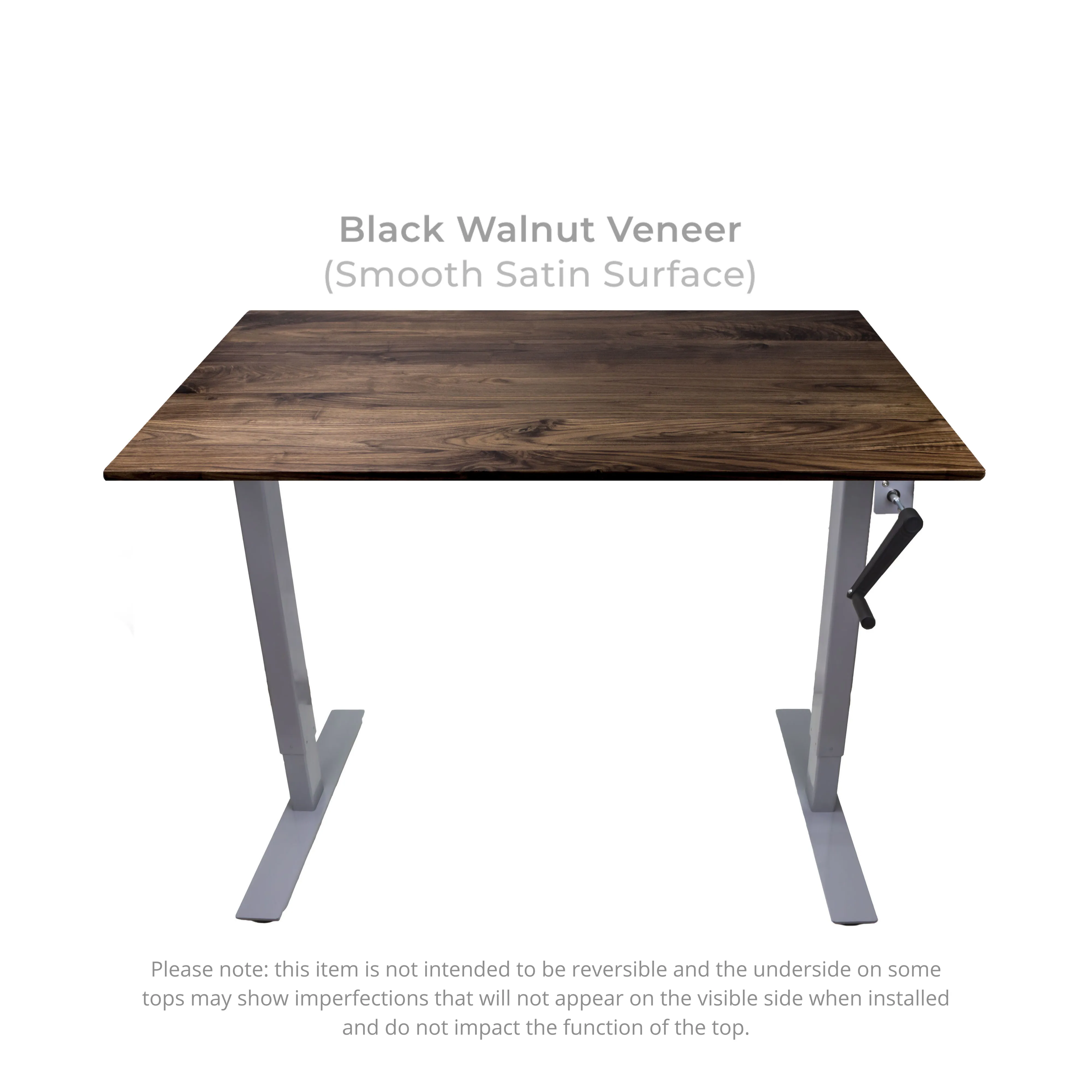 Manual Crank Desk with Table Top Options