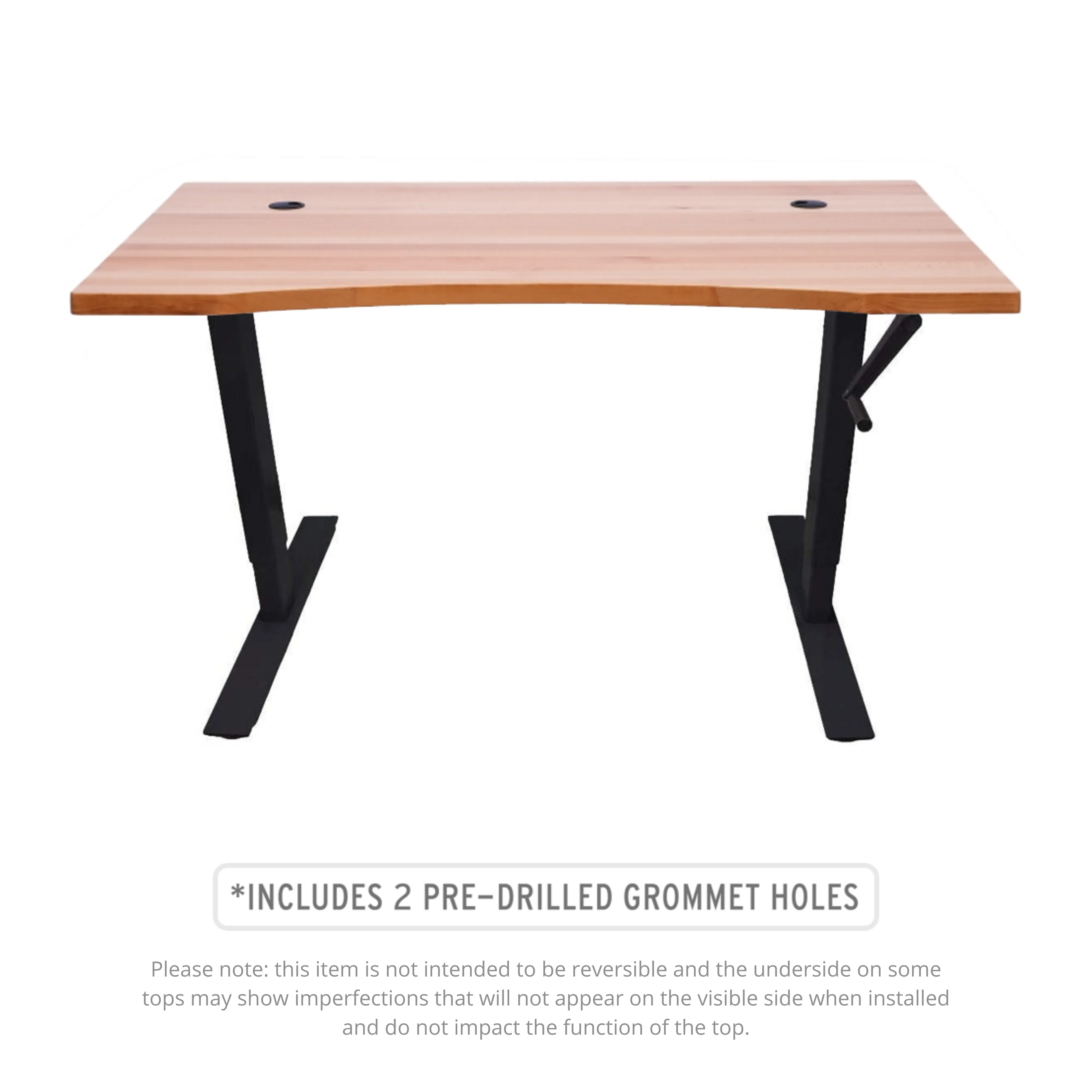 Manual Crank Desk with Table Top Options