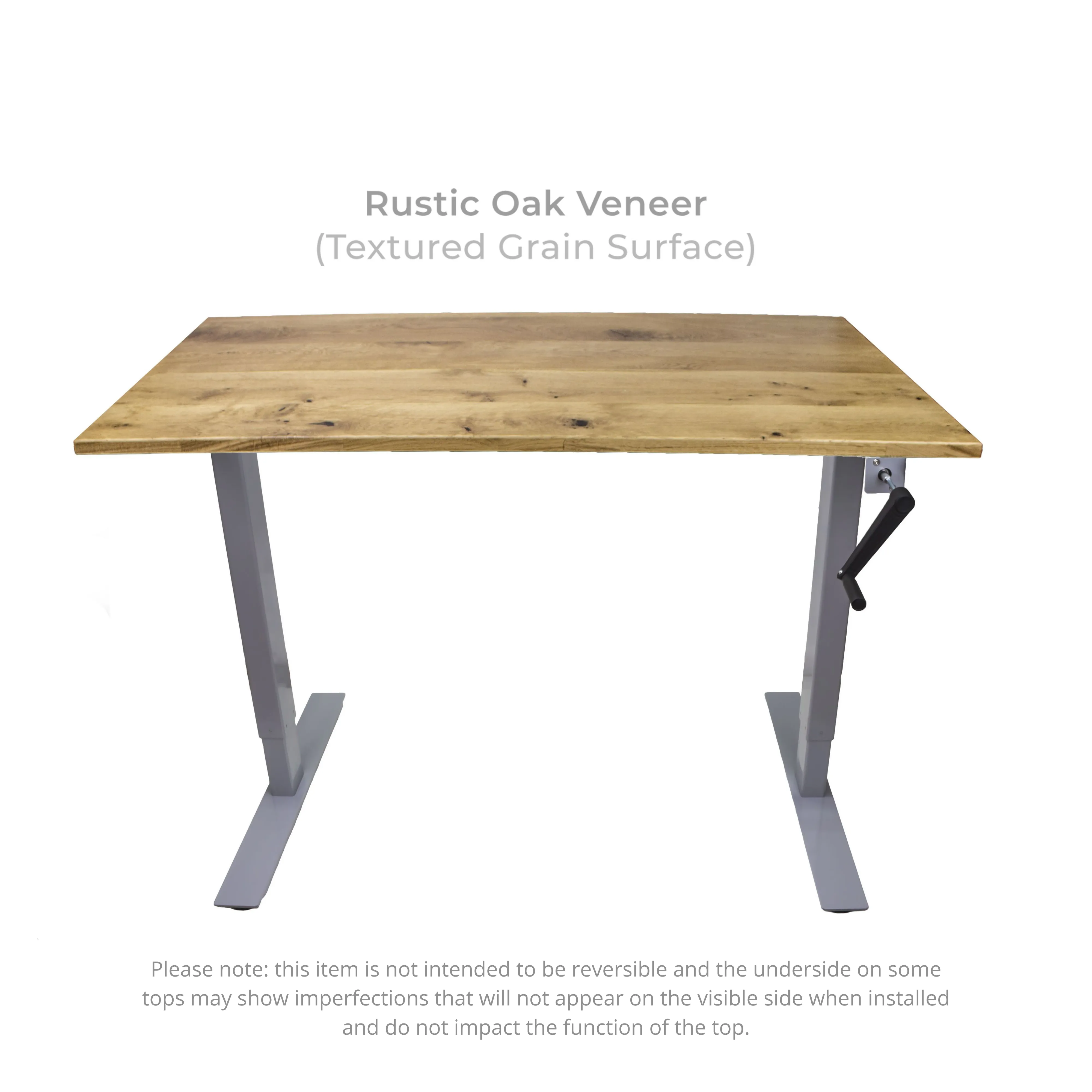 Manual Crank Desk with Table Top Options