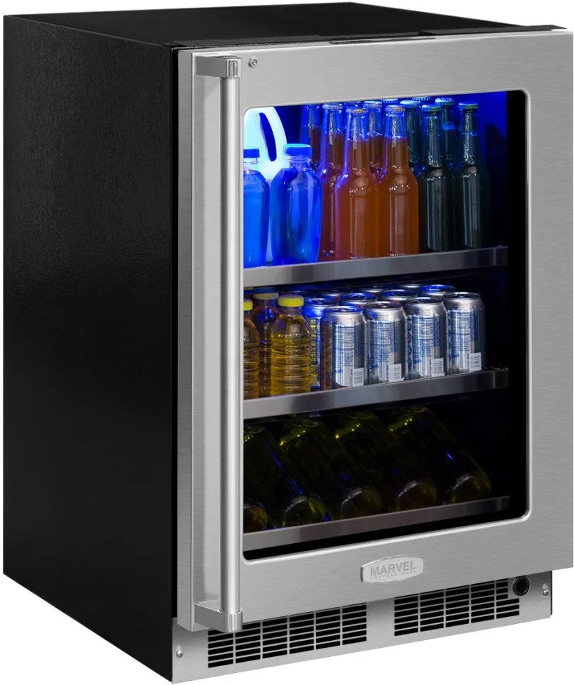 Marvel Professional Series MP24BCG4RS 24 Inch Built-In Beverage Center