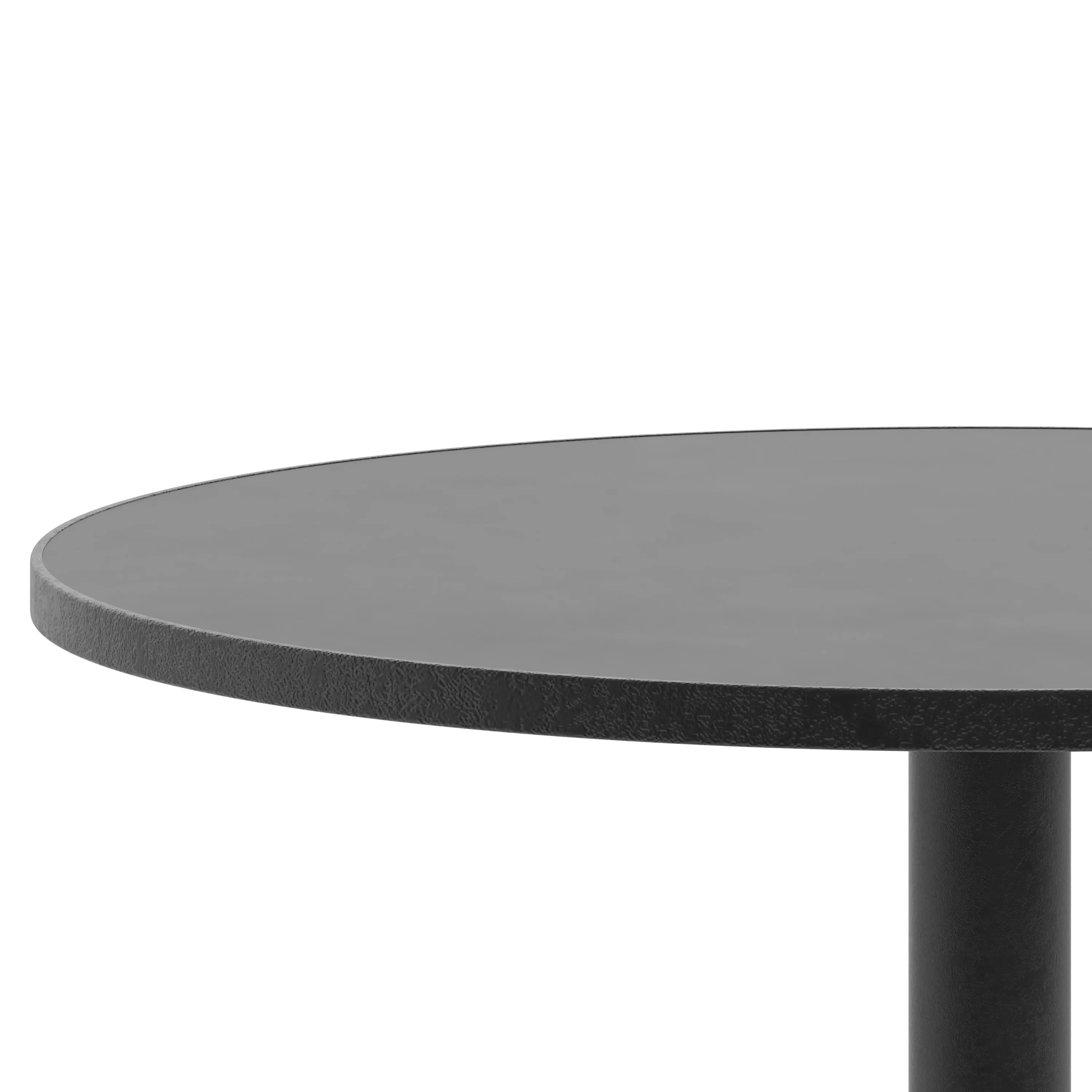 Mellie 27.5'' Round Aluminum Indoor-Outdoor Table with Base