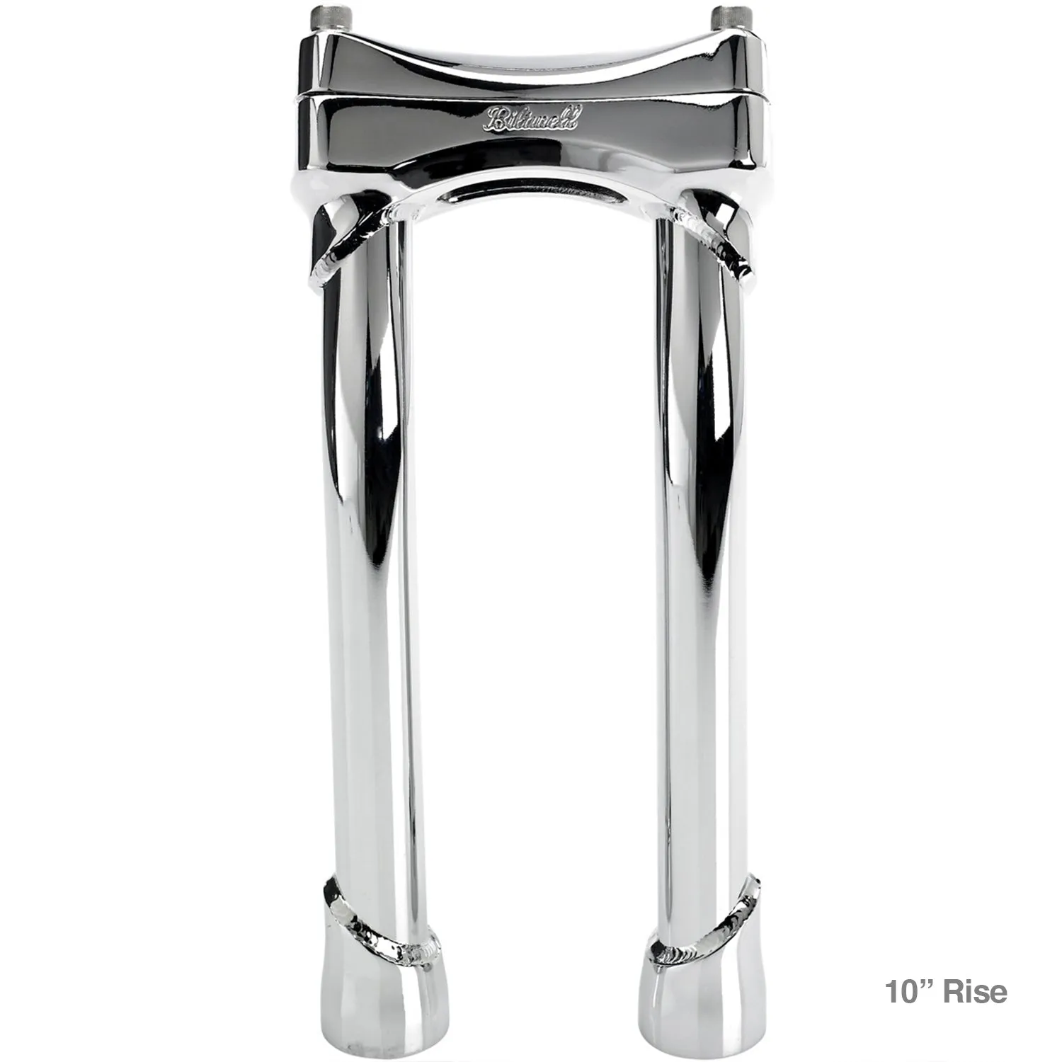 Murdock Pullback Risers 6" 8" 10" 12" - Chrome