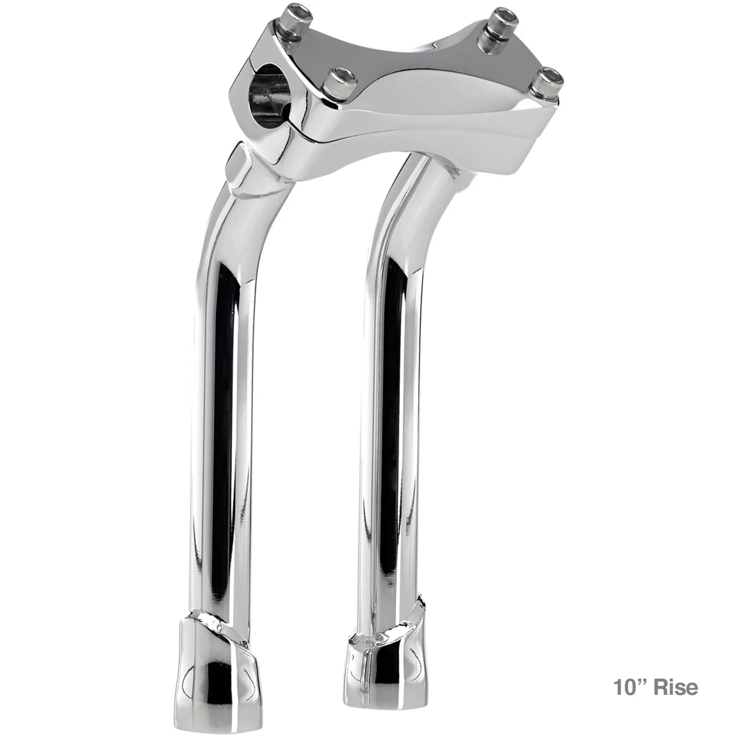 Murdock Pullback Risers 6" 8" 10" 12" - Chrome