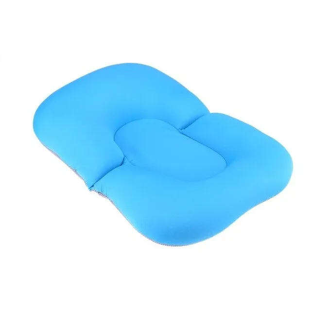 Newborn Bath Floating Pad Mat Baby Bath Tub Pad & Chair & Shelf Bathtub Seat Infant Support Cushion Mat Bath Mat Toddler Bloom