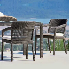 Outdoor Wicker - Stackable Set - Muskat