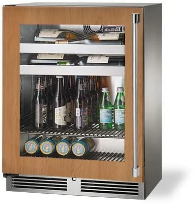 Perlick 24 inch Outdoor Built-In Beverage Center HH24BM-4-4