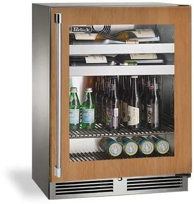 Perlick 24 inch Outdoor Built-In Beverage Center HH24BM-4-4