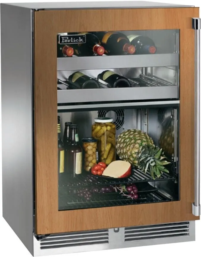 Perlick 24 inch Signature Series 5 cu ft  Beverage Center HP24CO-4-4