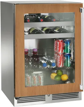 Perlick 24 inch Signature Series 5.2 cu. ft Beverage Center HP24BS-4-4