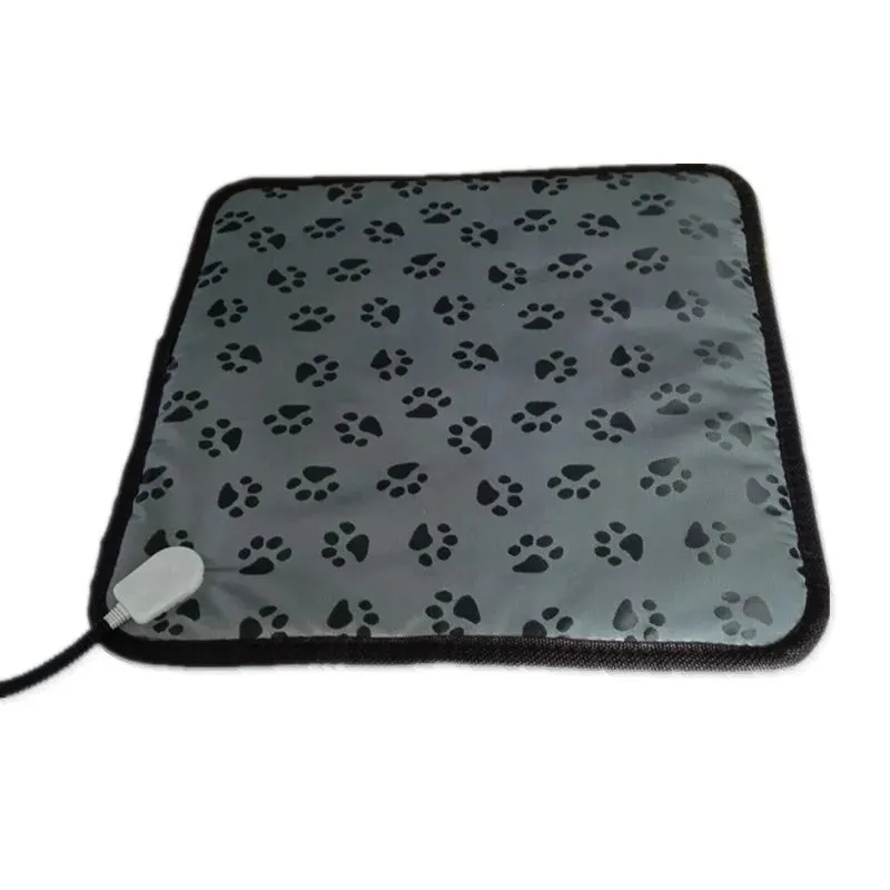 Pet Electric Blanket Winter Warming Pad Cat Dog Heated Nest Waterproof Warmer Power-Off Protection Bite-Resistant Mat Bed