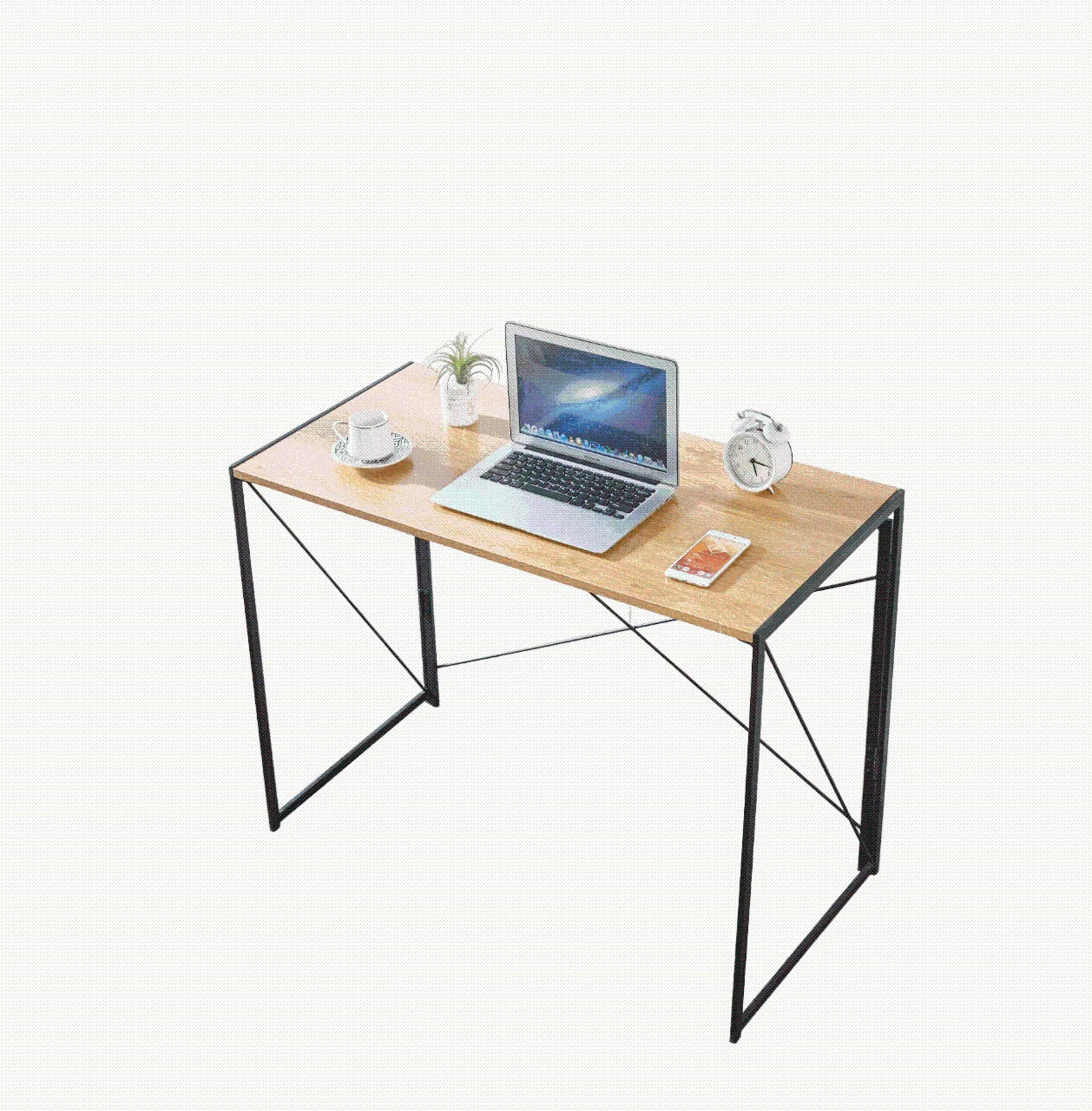 Portable Teak Wood Computer Desk - SD-S01