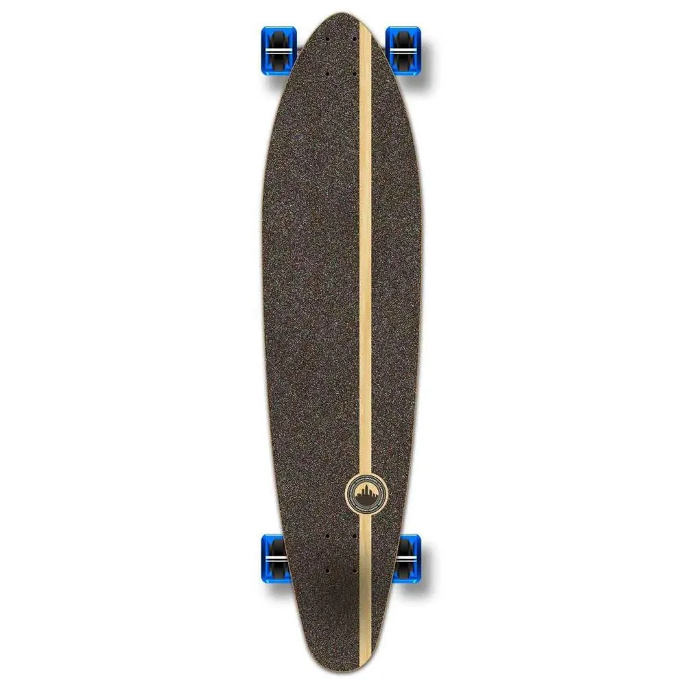 Punked Kicktail White Digital Wave Longboard Complete