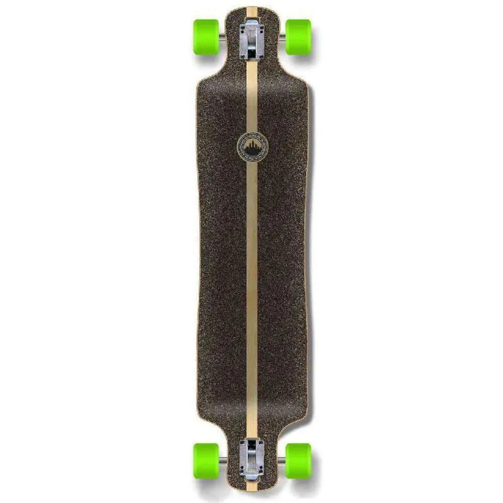 Punked Lowrider Blank Longboard Complete - Stained Purple