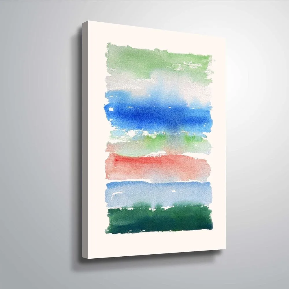 " Cool Spectrum" Gallery Wrapped Canvas