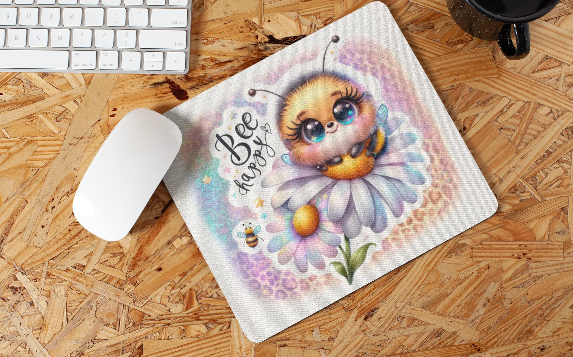 "Bee Art" Mouse Pad