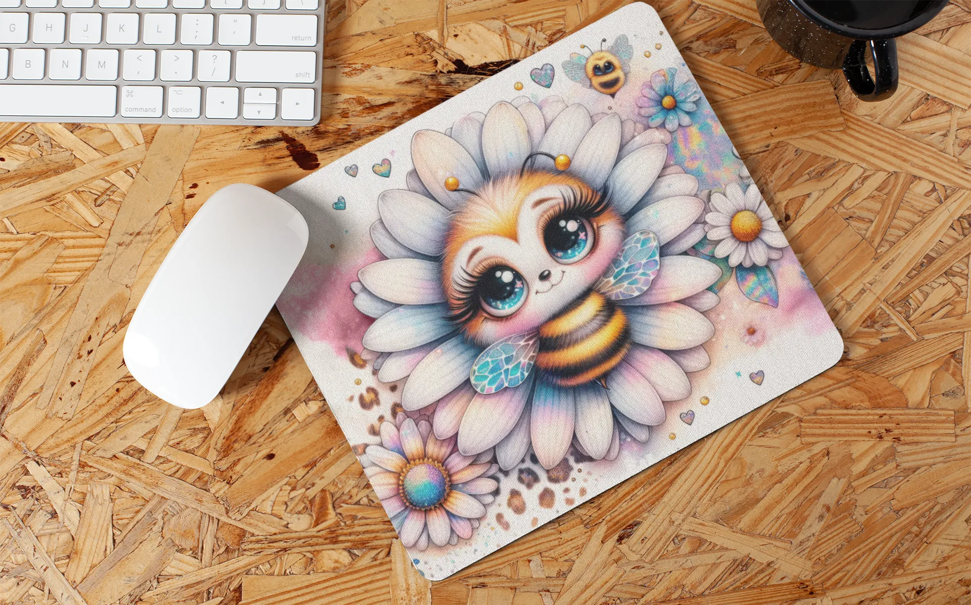 "Bee Art" Mouse Pad