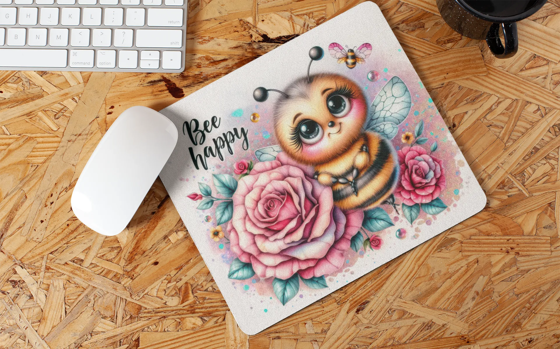 "Bee Art" Mouse Pad