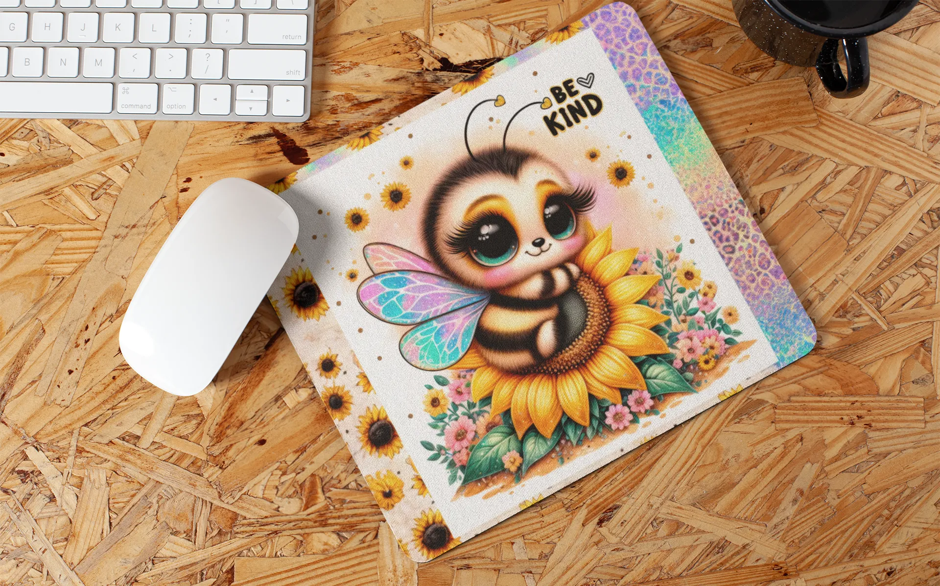 "Bee Art" Mouse Pad