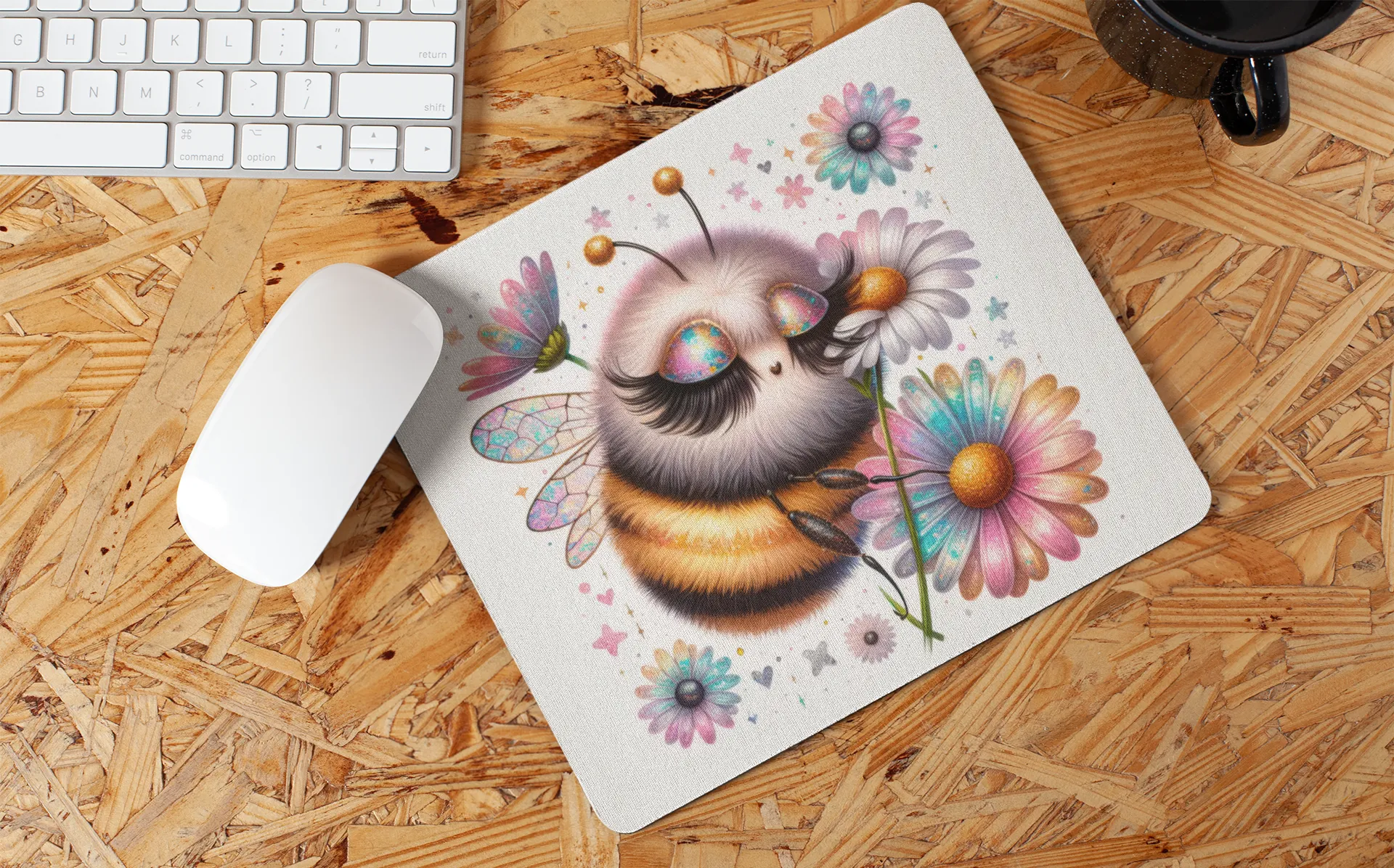 "Bee Art" Mouse Pad