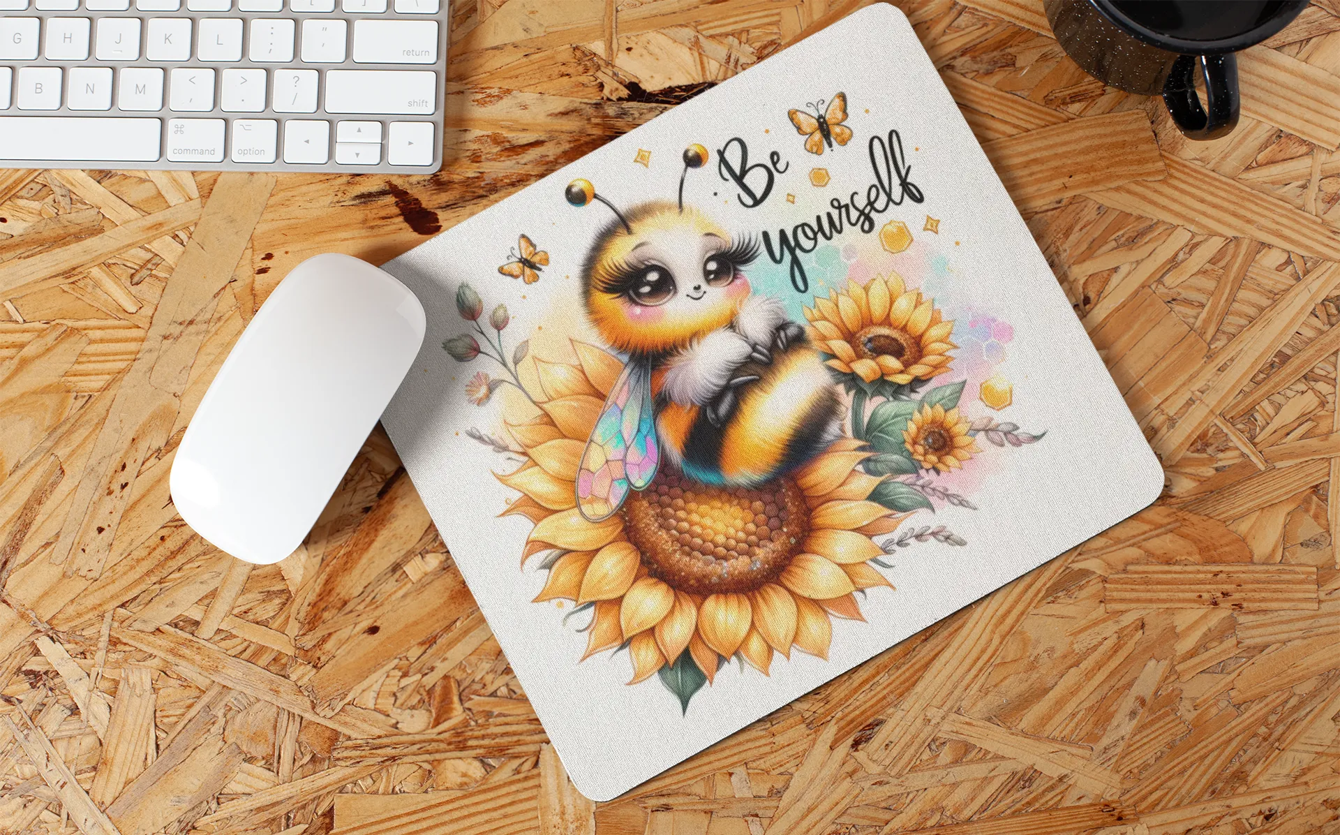 "Bee Art" Mouse Pad