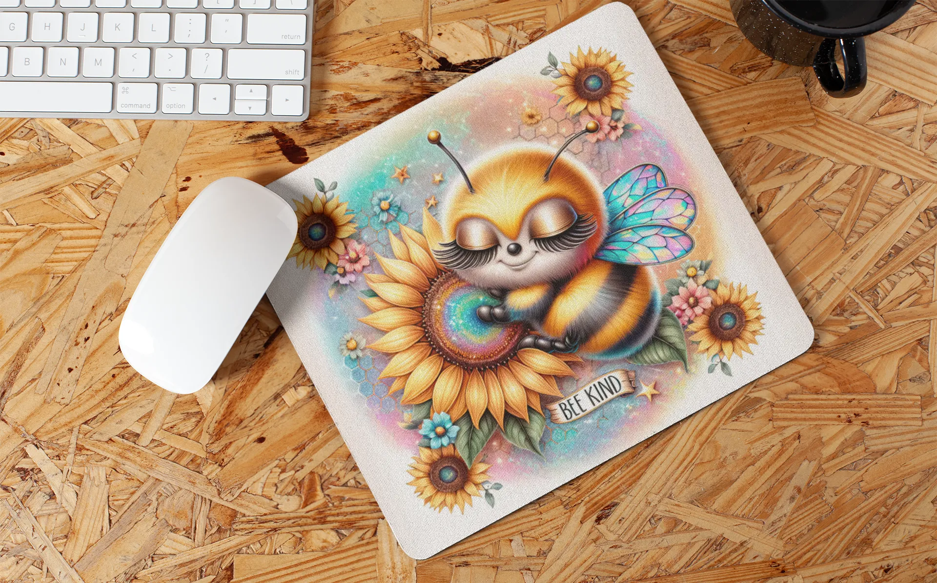 "Bee Art" Mouse Pad