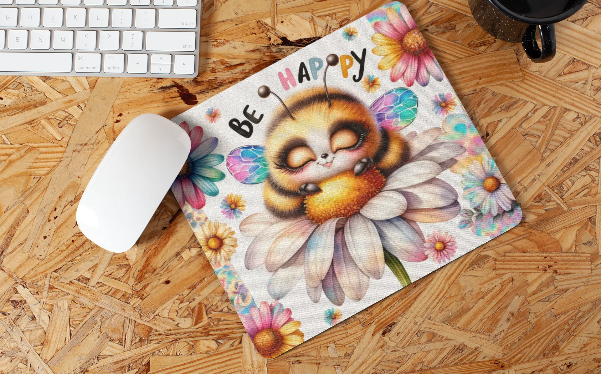 "Bee Art" Mouse Pad