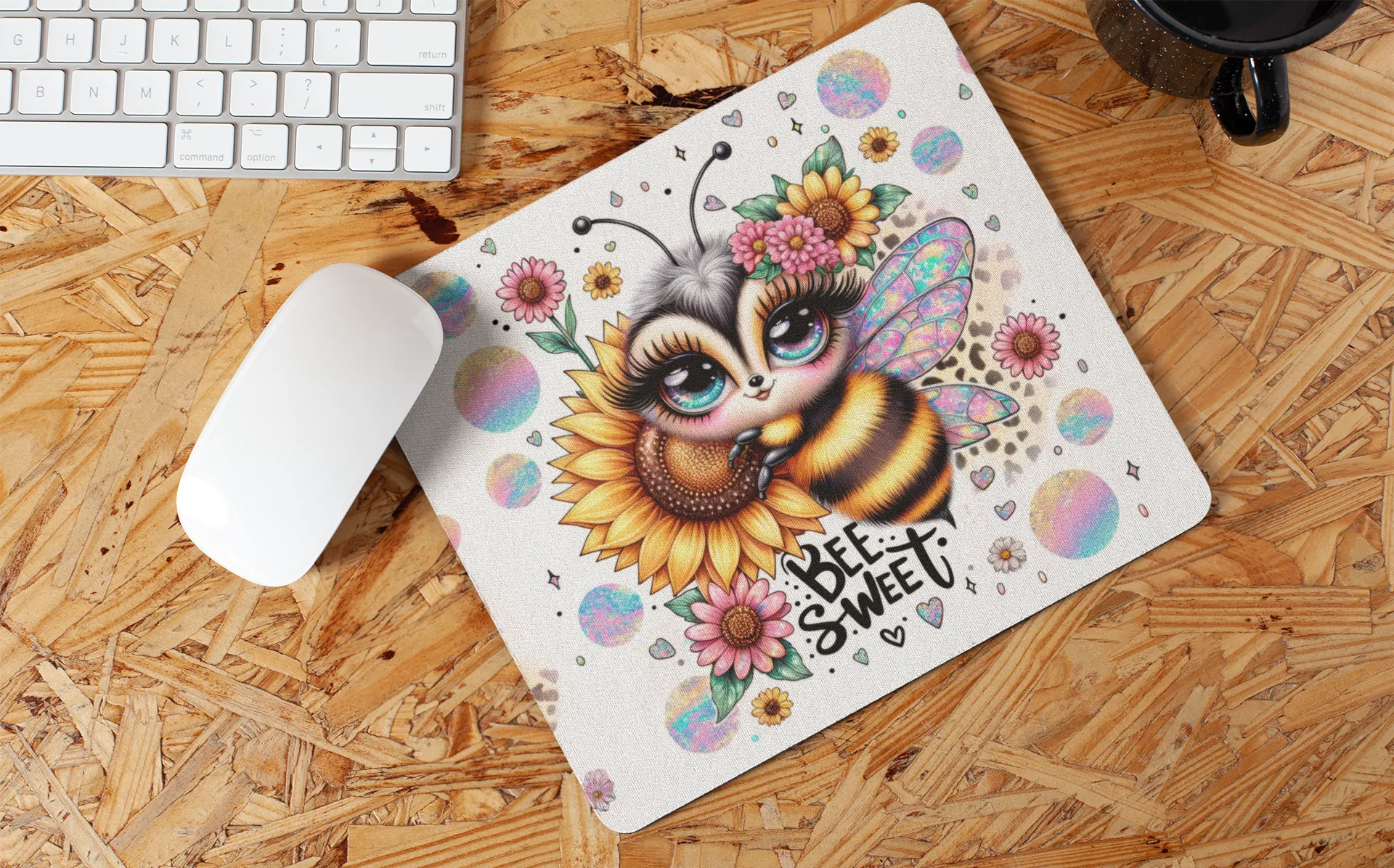 "Bee Art" Mouse Pad