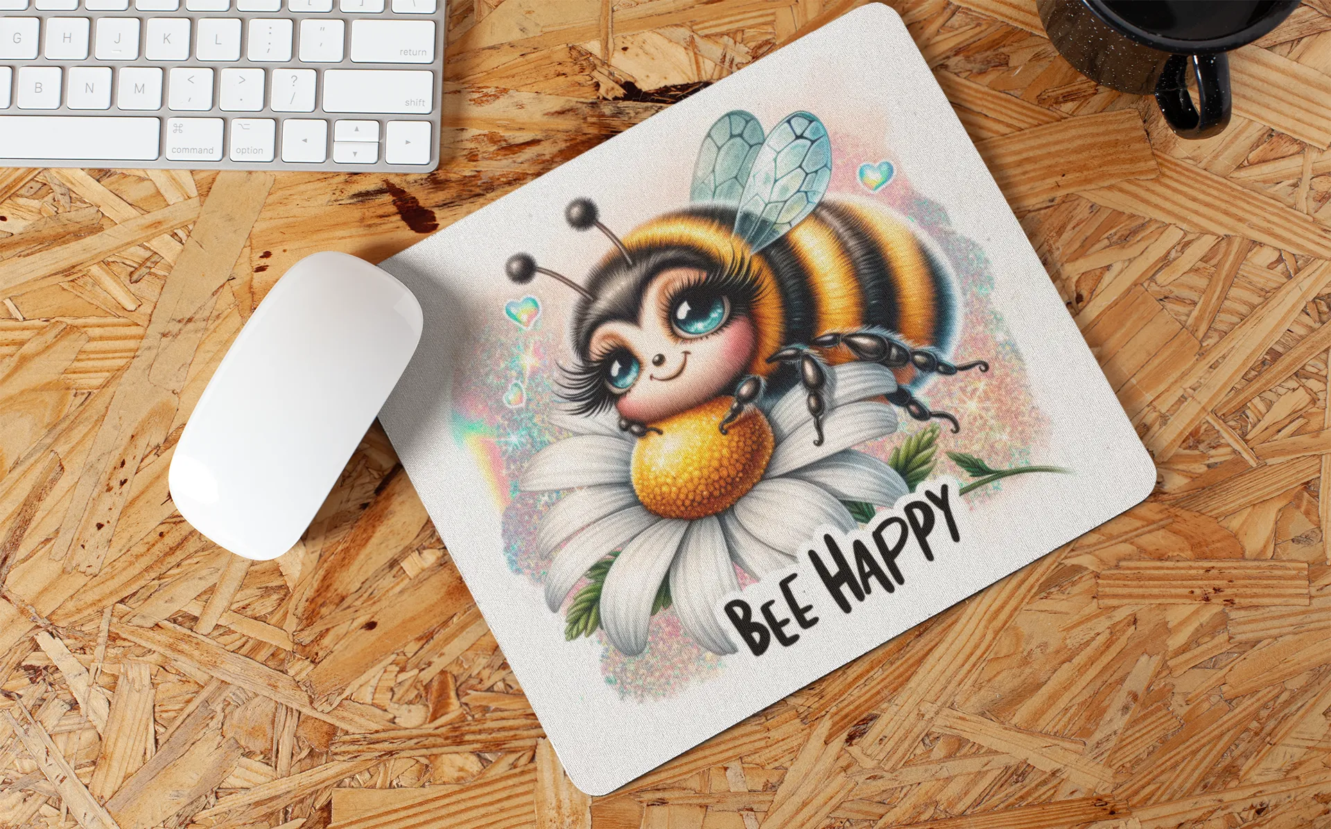 "Bee Art" Mouse Pad