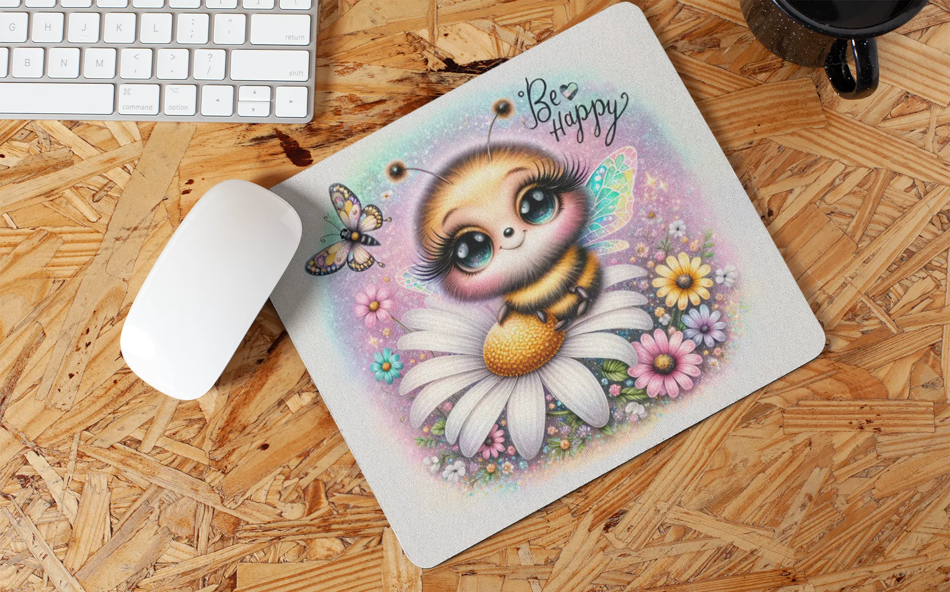 "Bee Art" Mouse Pad