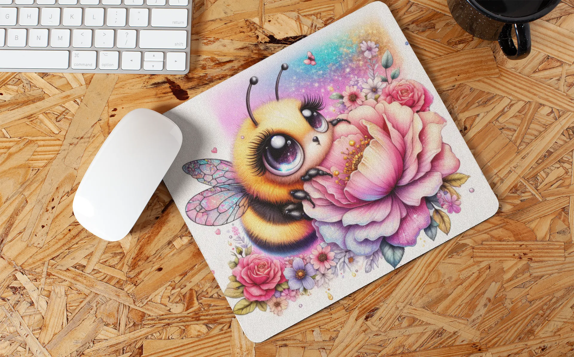 "Bee Art" Mouse Pad