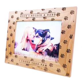 "I Found Your Paw" Picture Frame