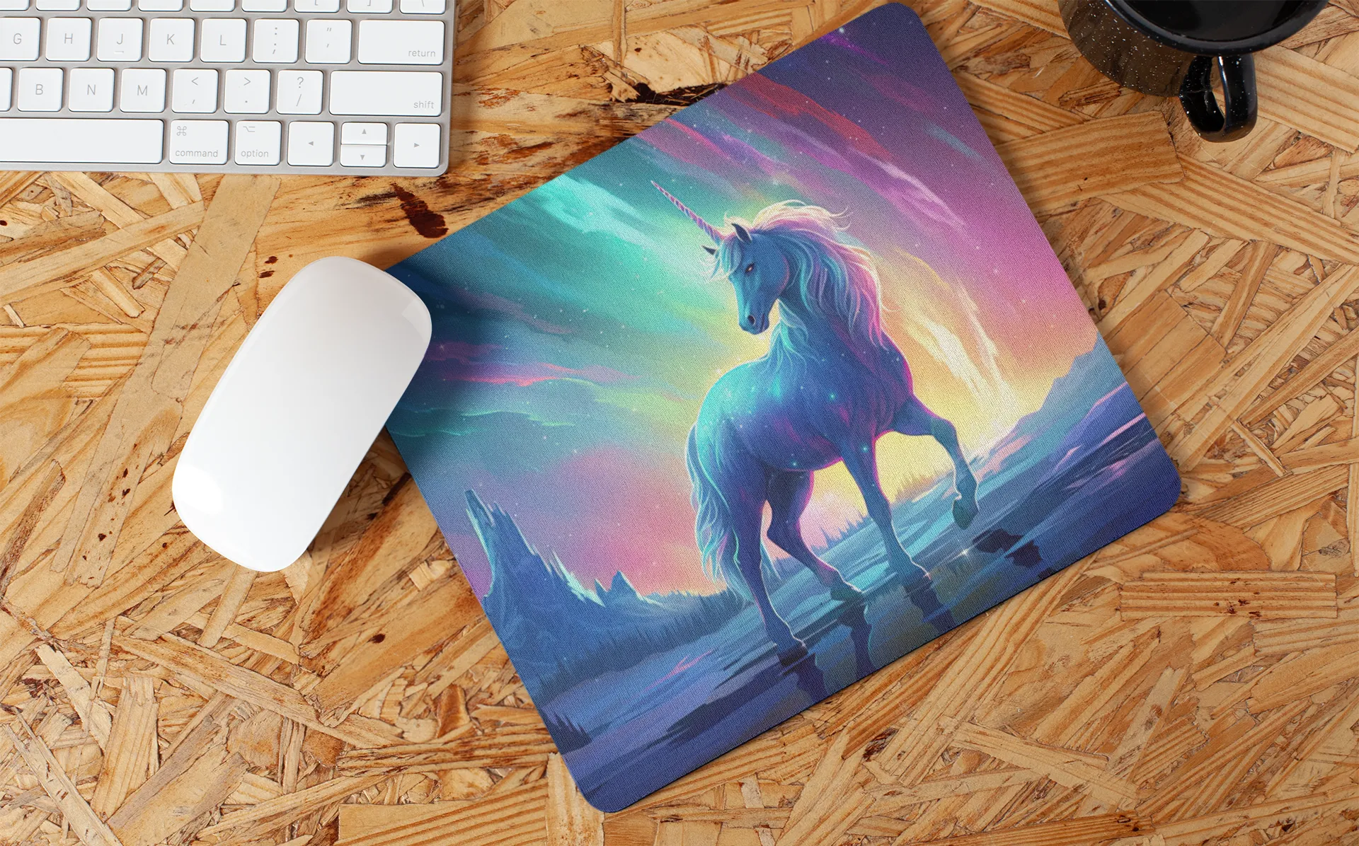 "Mystical Unicorn" Mouse Pads