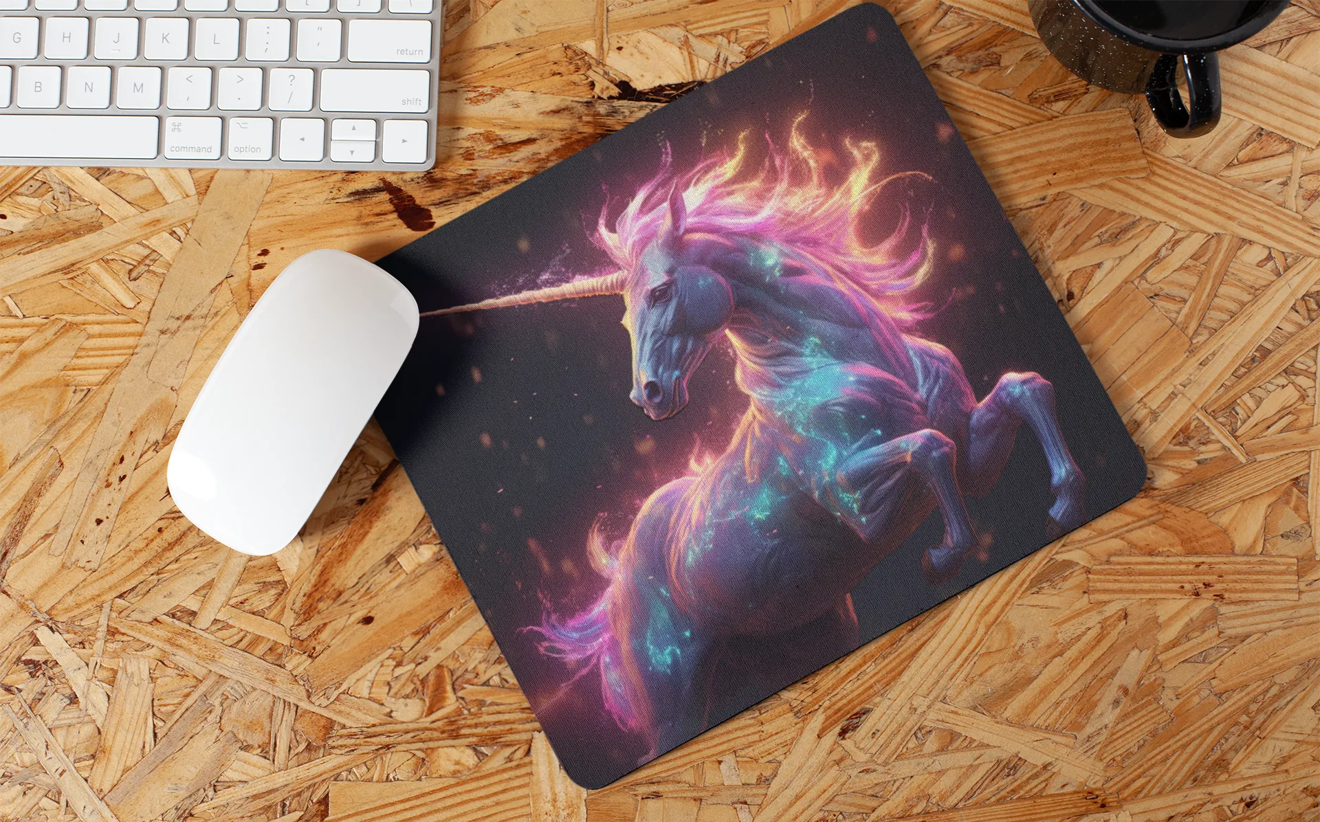 "Mystical Unicorn" Mouse Pads