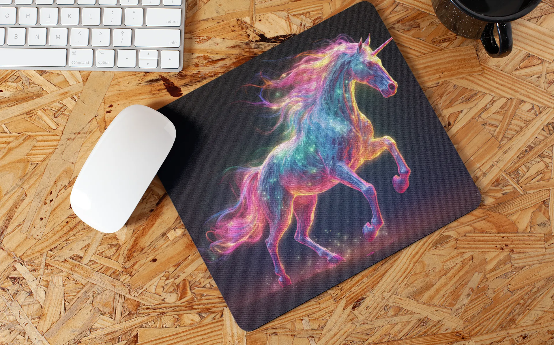 "Mystical Unicorn" Mouse Pads