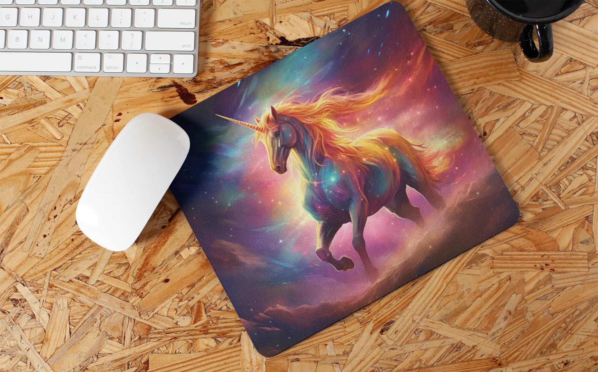 "Mystical Unicorn" Mouse Pads