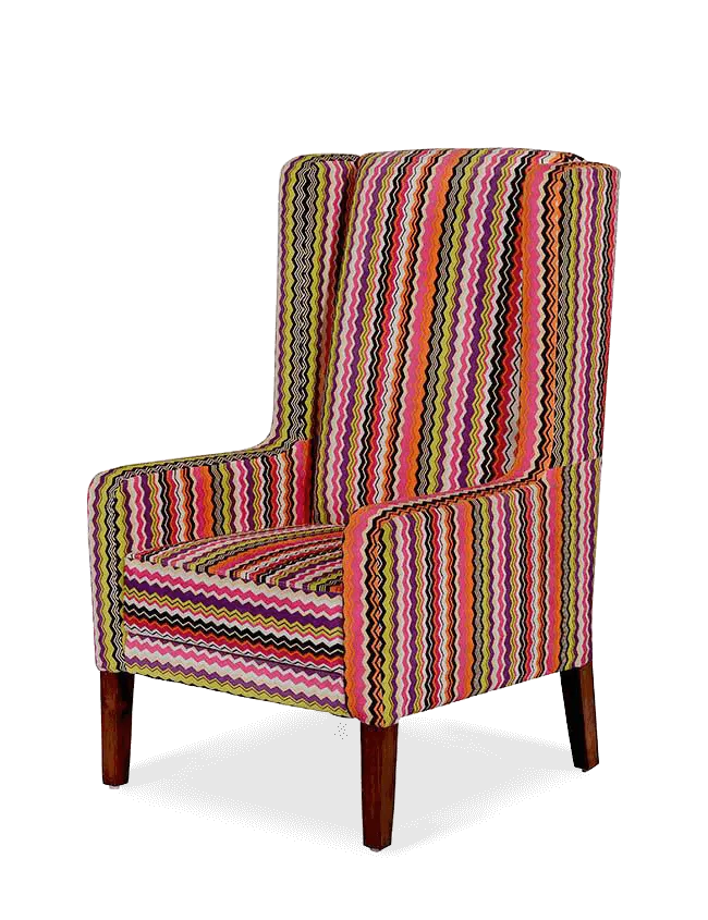 Set of 2 Europea Eva Wing Chair