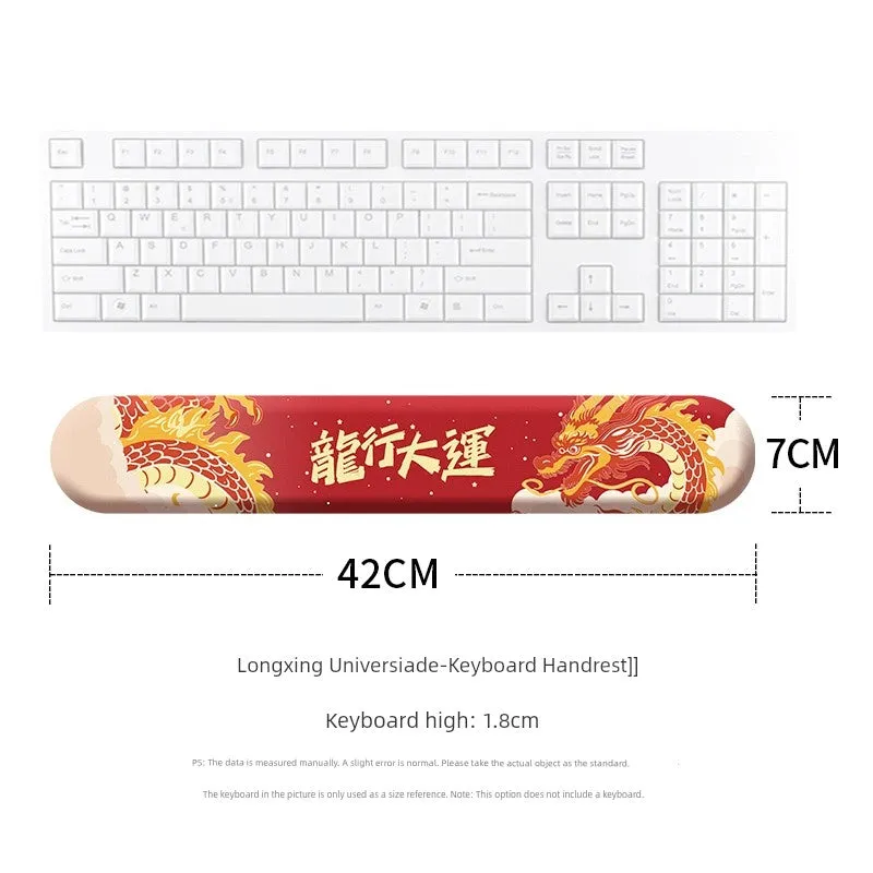 Silicone Keyboard Support Two-Dimensional Palm Pillow Mouse Pad