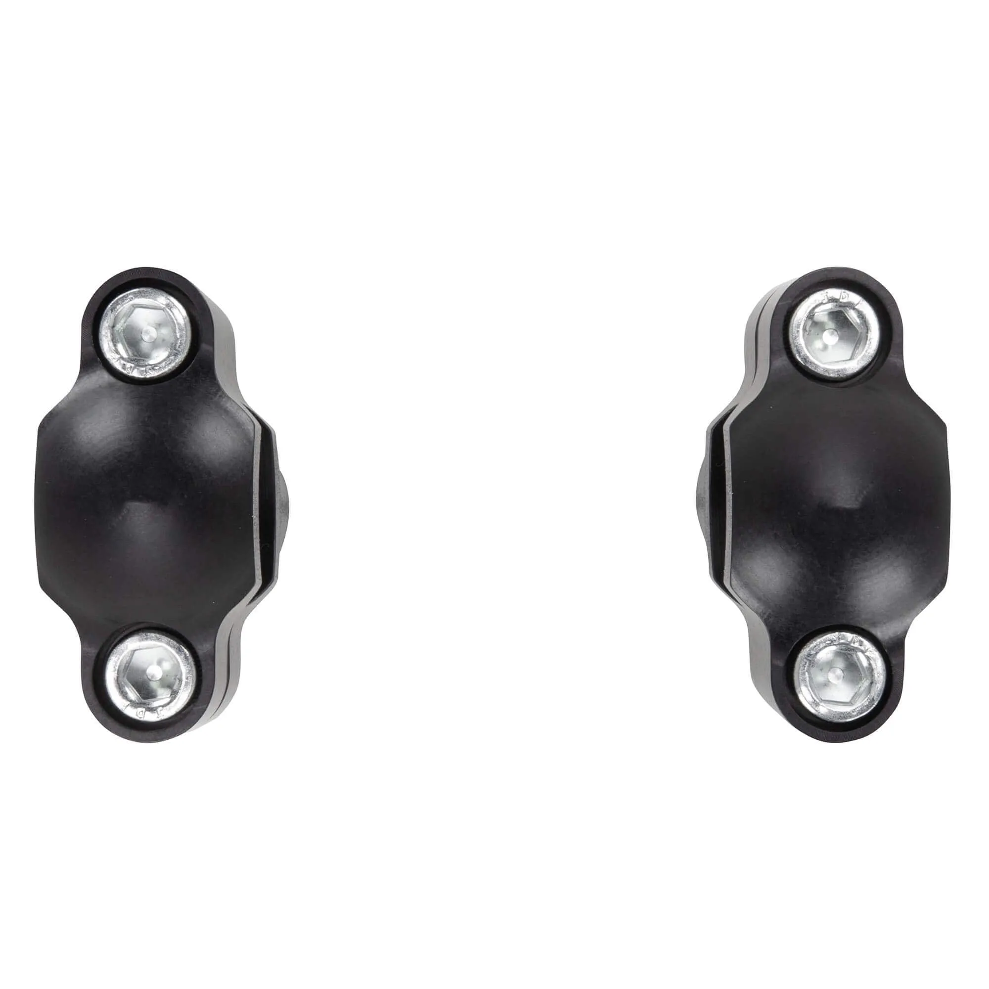 Smooth 1" Handlebar Risers - Black