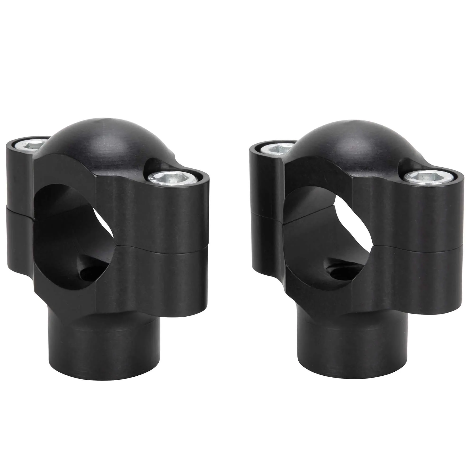 Smooth 1" Handlebar Risers - Black