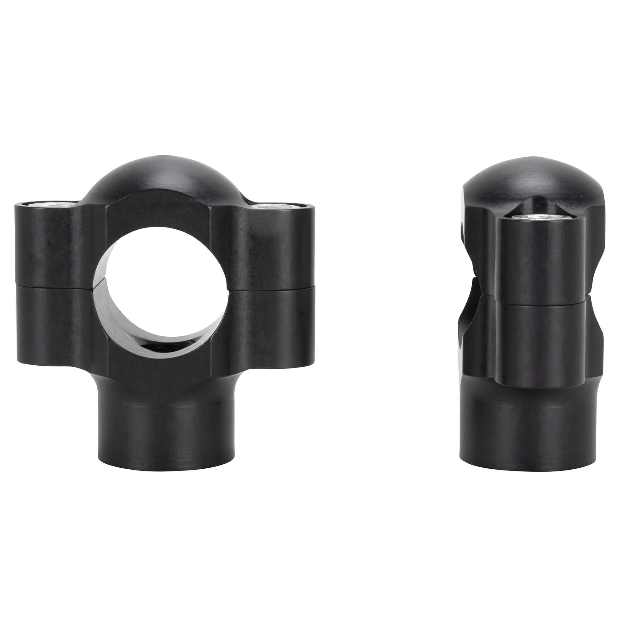 Smooth 1" Handlebar Risers - Black