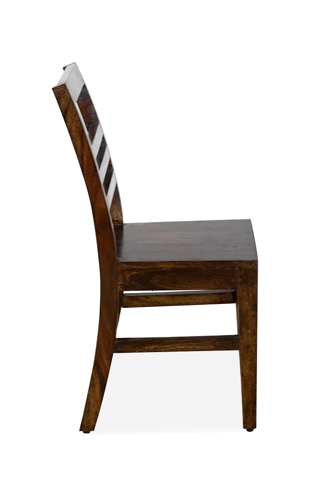 Solid Wood Contrast Chair