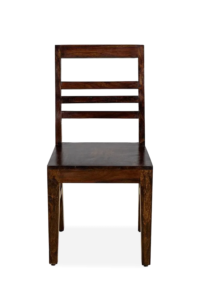 Solid Wood Contrast Chair