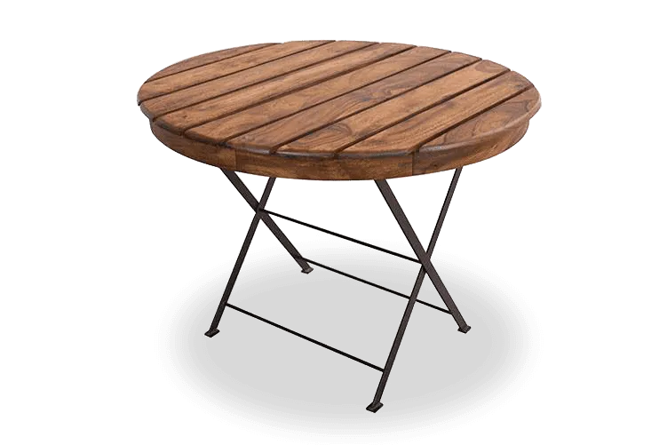 Solid Wood Garden Round Dining Set